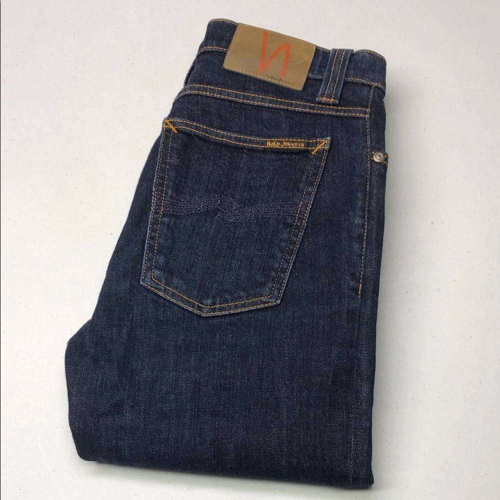 LIKE NEW NUDIE HIGH KAI SKINNY JEANS 29x34 MADE IN ITALY 🇮🇹